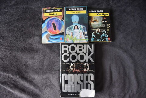 4 livres Robin Cook 10 Ancy-le-Franc (89)