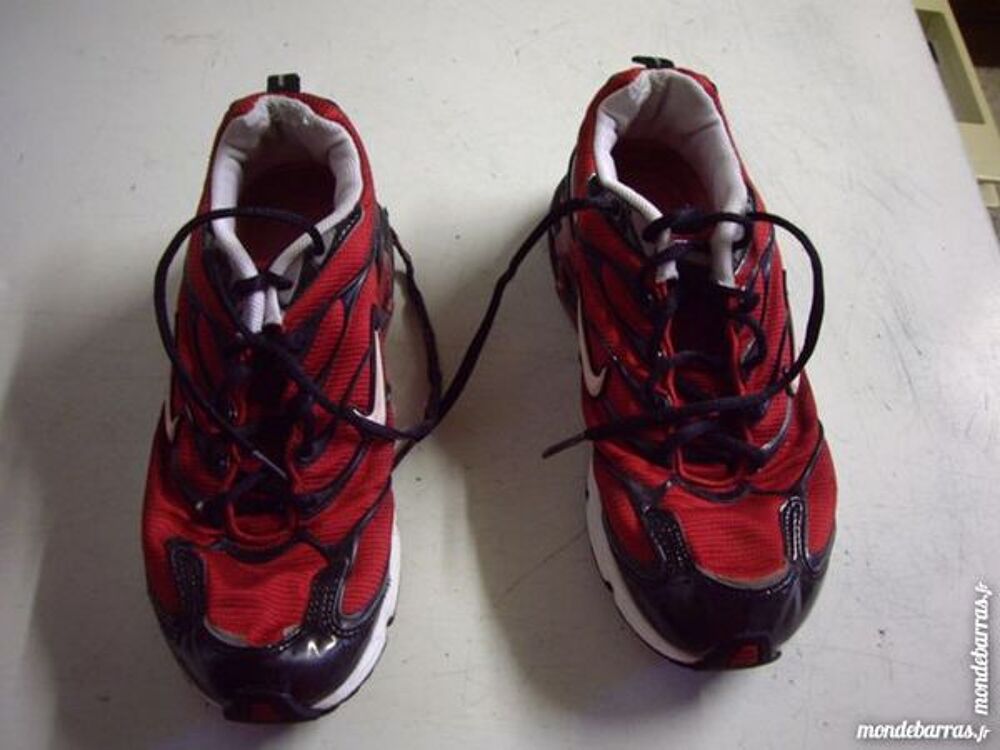 Joggers &agrave; lacets Rouge/Noir pt 40 Chaussures