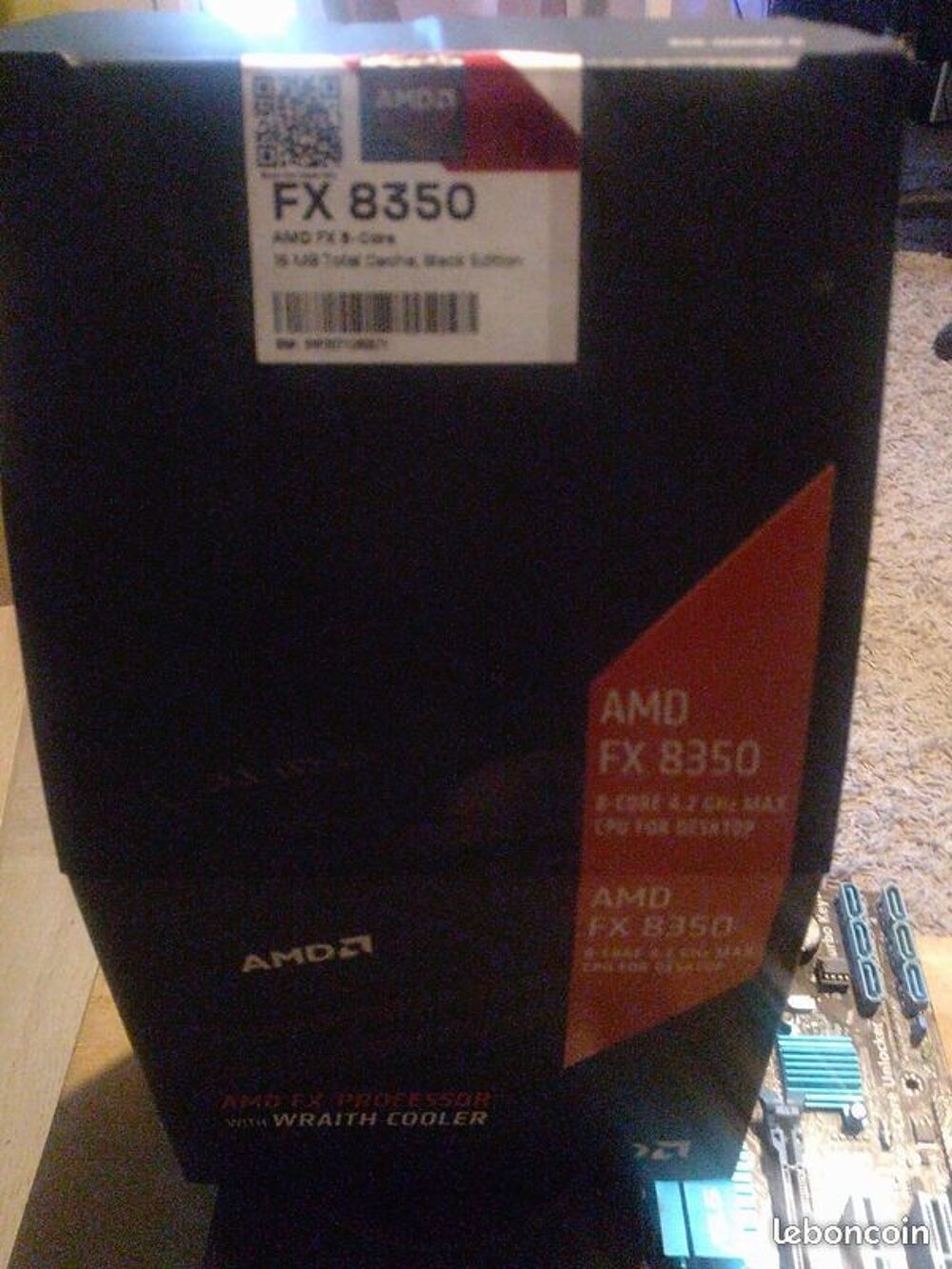 AMD FX8350 black edition +carte m&egrave;re+16GO ram Matériel informatique