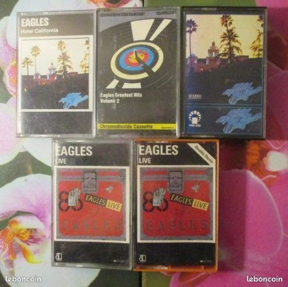 Cassettes audio Eagles CD et vinyles