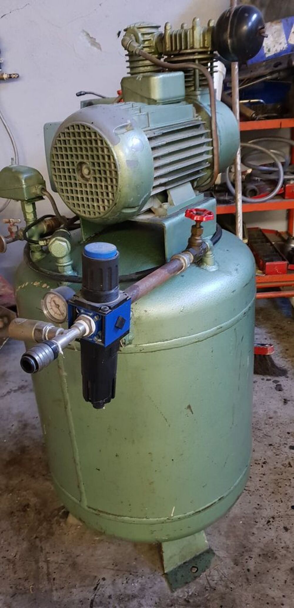 COMPRESSEUR CREYSSENSAC 100 L VERTICAL Bricolage