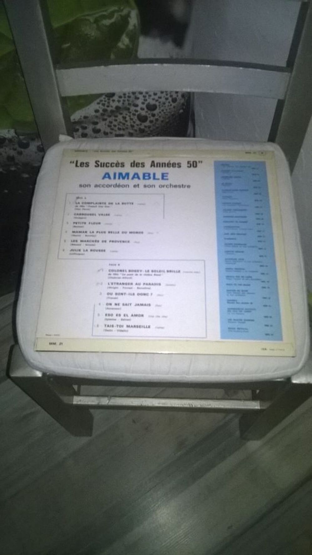 Vinyle Aimable Son Accord&eacute;on Et Son Orchestre
Les Succ&egrave;s De CD et vinyles