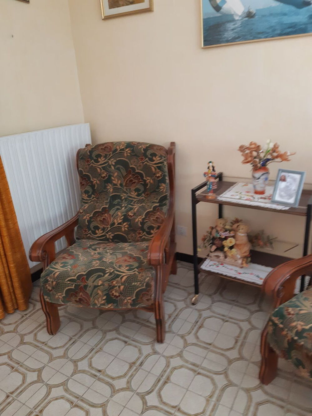 SALON BOIS HETRE ET TISSU Meubles