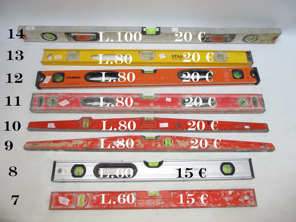 18 Niveaux &agrave; petits prix Bricolage
