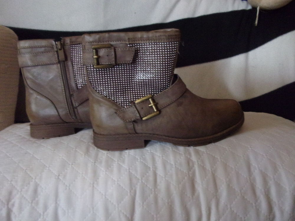 bottines marrons Chaussures