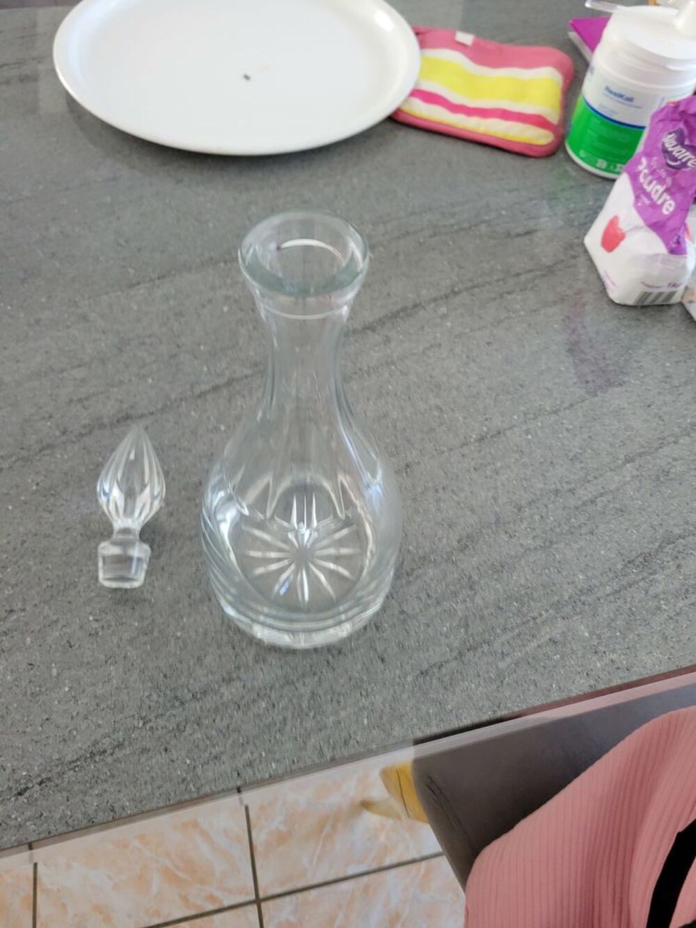 Carafe en cristal baccarat occasion Décoration