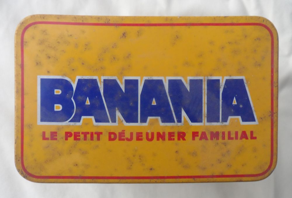 Boite vide ancienne de BANANIA Collector y'a bon ?' BANANIA
