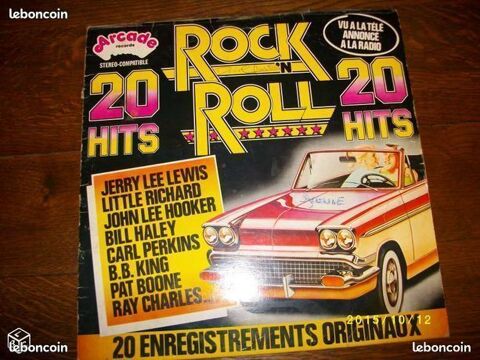 Vinyl 33t arcade rock roll 20 hits 8 Malzéville (54)