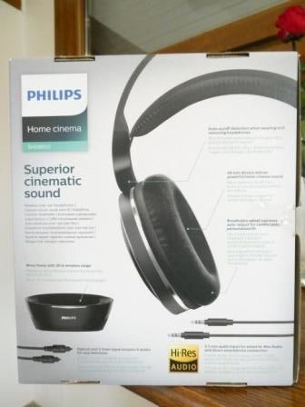 casque home cin&eacute;ma Phillips Audio et hifi
