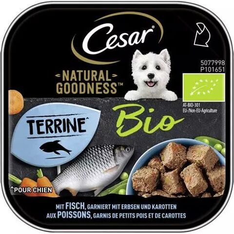 CESAR natural Godness terrine Bio 30 77176 Nandy