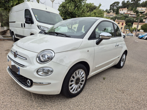 Fiat 500 1.0 70 ch Hybride BSG S/S Lounge 2021 occasion Toulon 83000