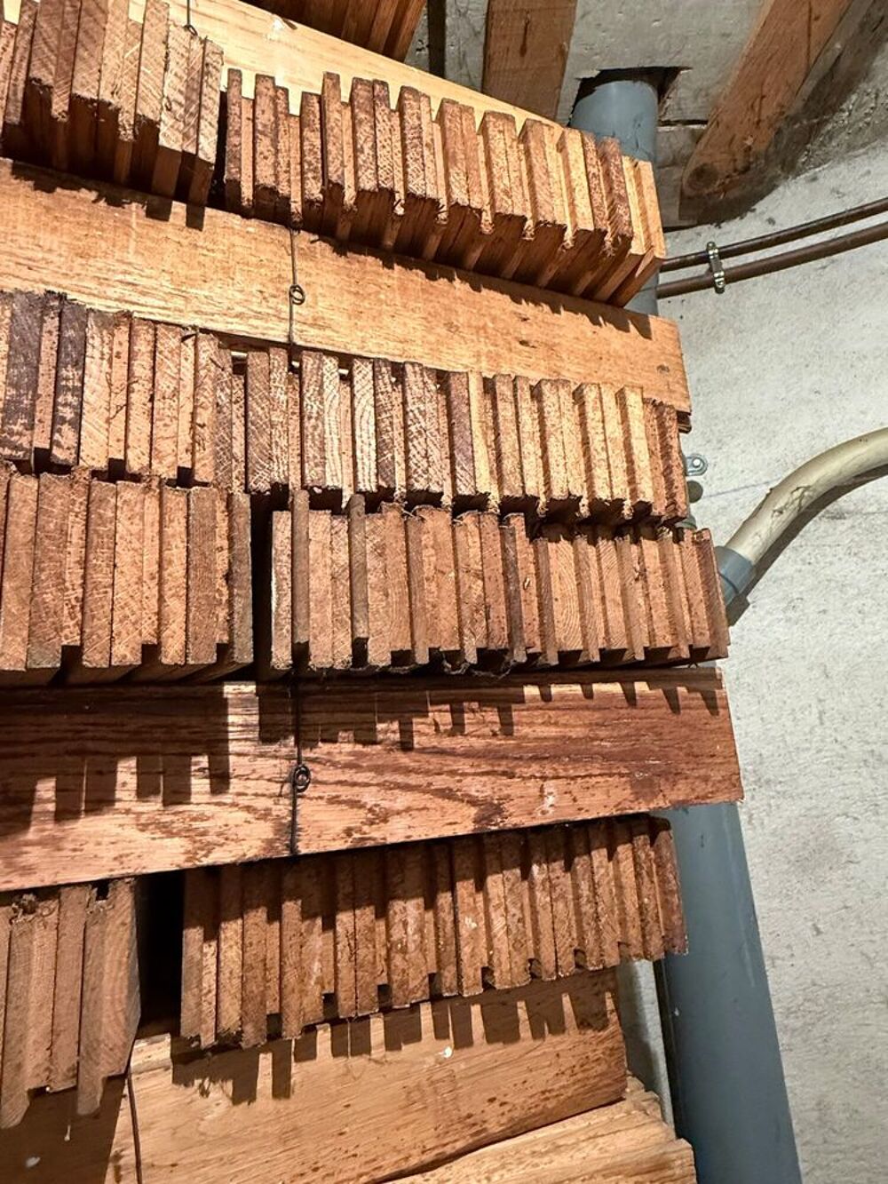Plancher massif ch&ecirc;ne Bricolage