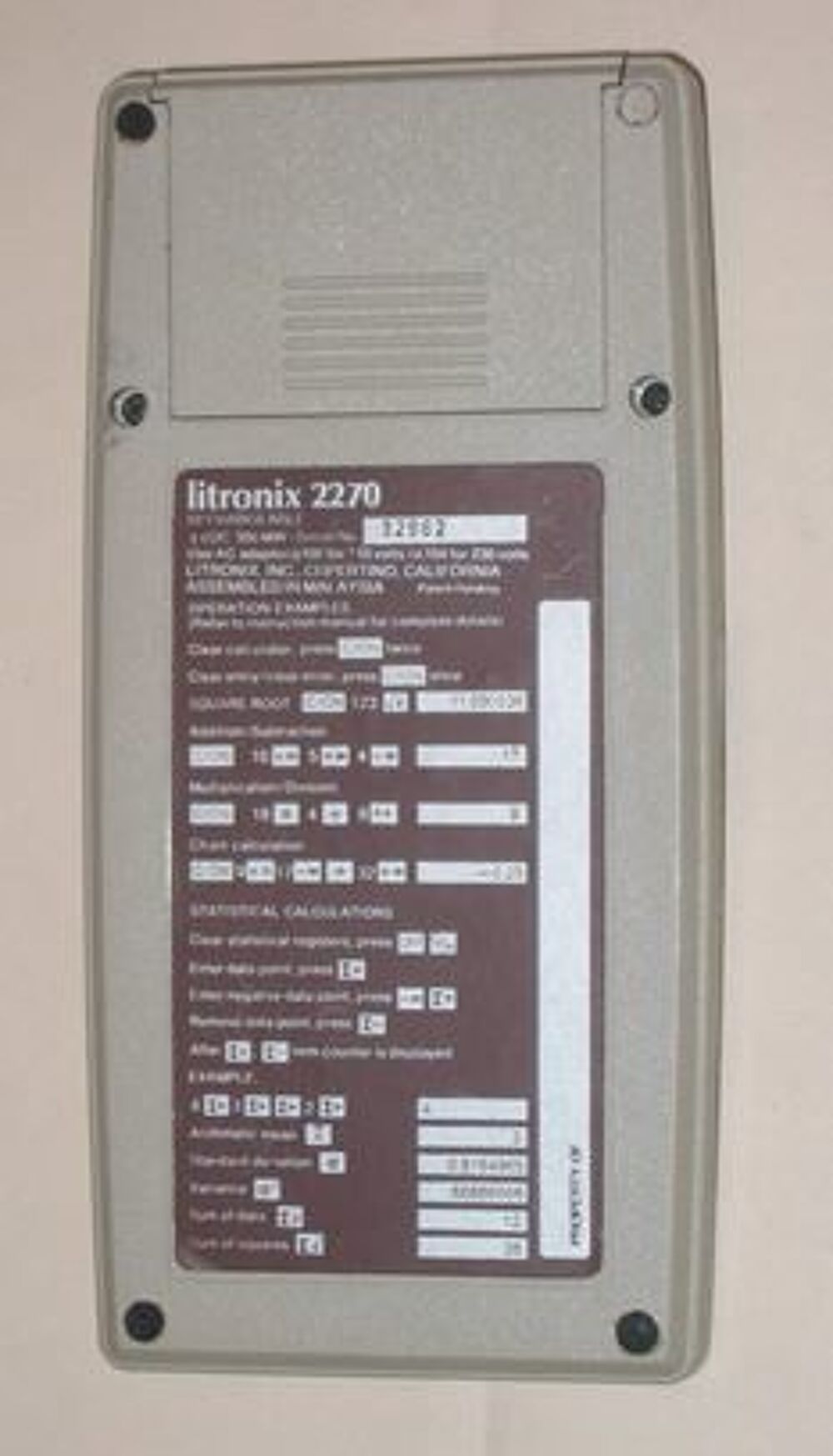 Calculatrice scientifique Matériel informatique
