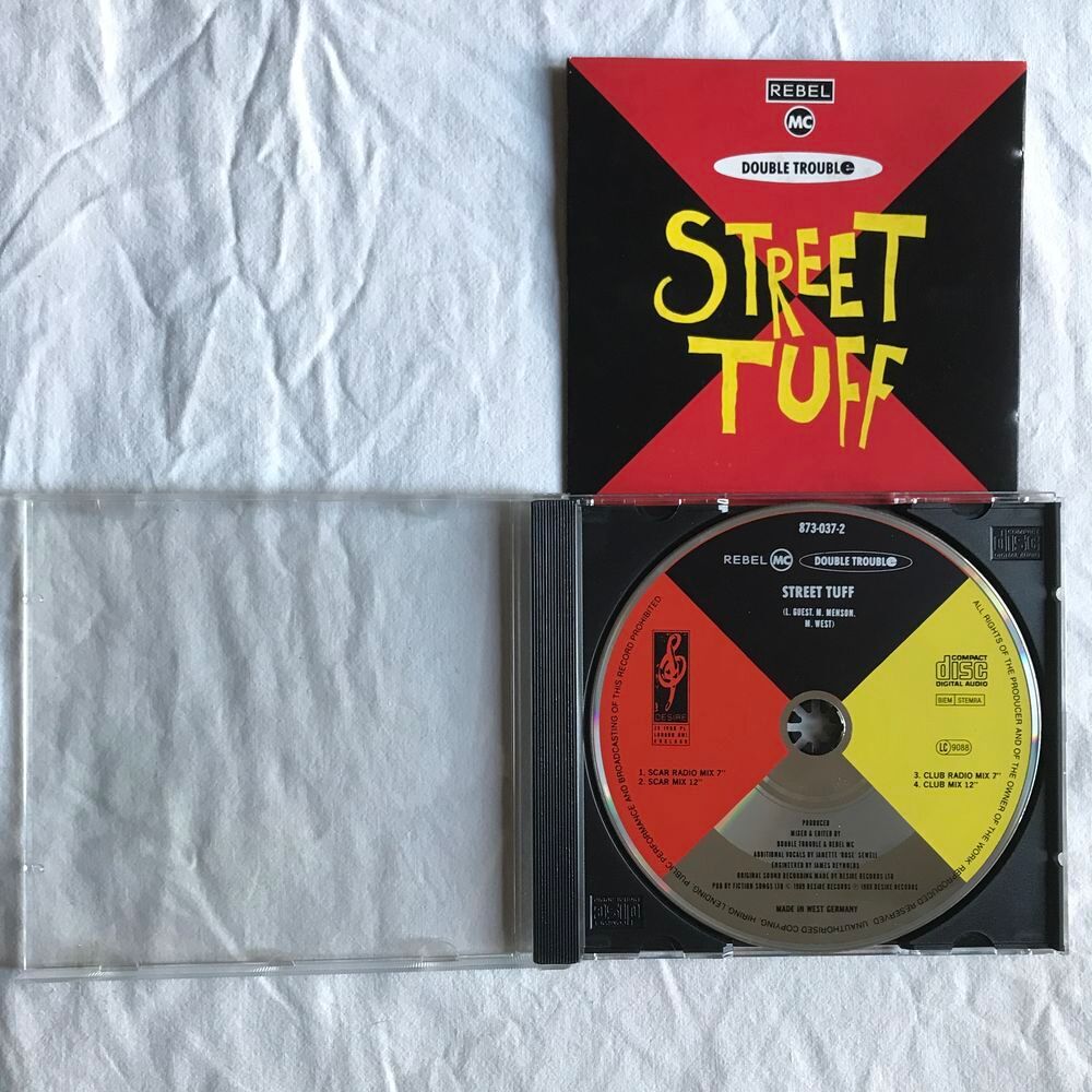 CD Double Trouble &amp; Rebel MC - Street Tuff CD et vinyles