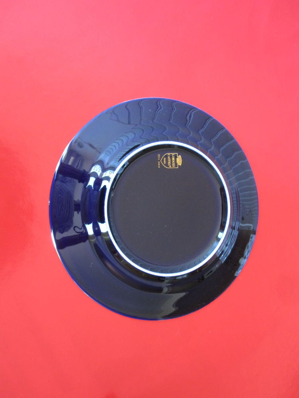 Assiette en porcelaine de Limoges neuve 
