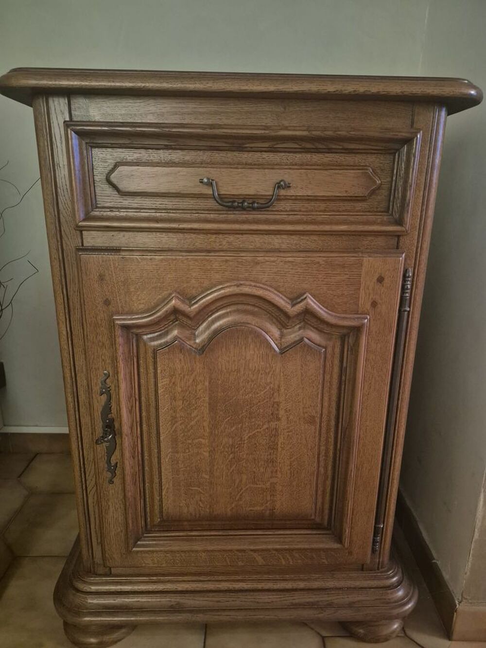 Meuble vintage bas bois massif Meubles