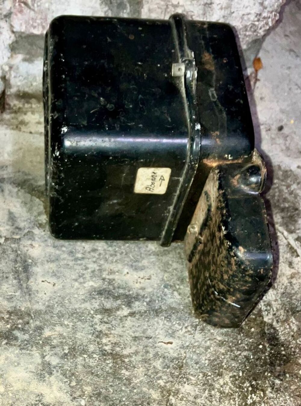 Un compteur de tension vintage. D�coration