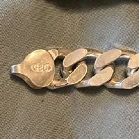 bracelet argent 926 27grammes 70 Paris 20 (75)