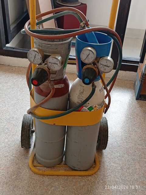 Chariot soudure gaz avec détendeurs Roanne (42)