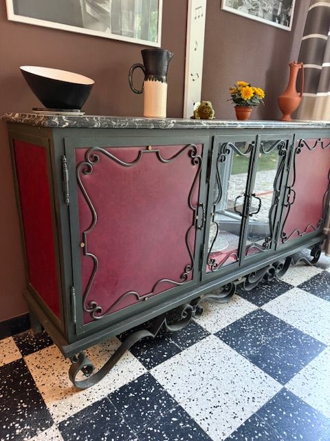 table en fer forg� 1900 Canet-en-Roussillon (66)