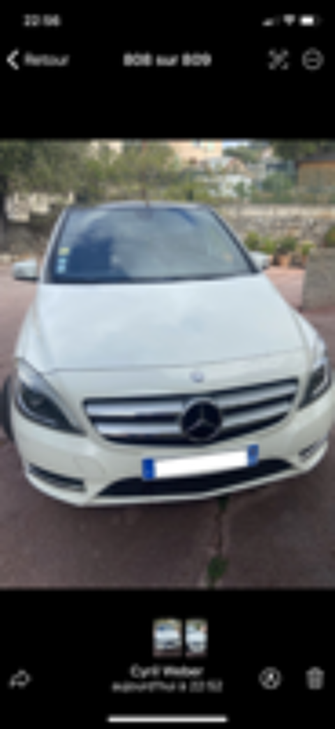 Classe B 180 CDI BlueEFFICIENCY Sport 7-G DCT A 2013 occasion 83190 Ollioules