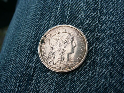 Pièce 2 centimes Daniel Dupuis 1914 11 Bordeaux (33)