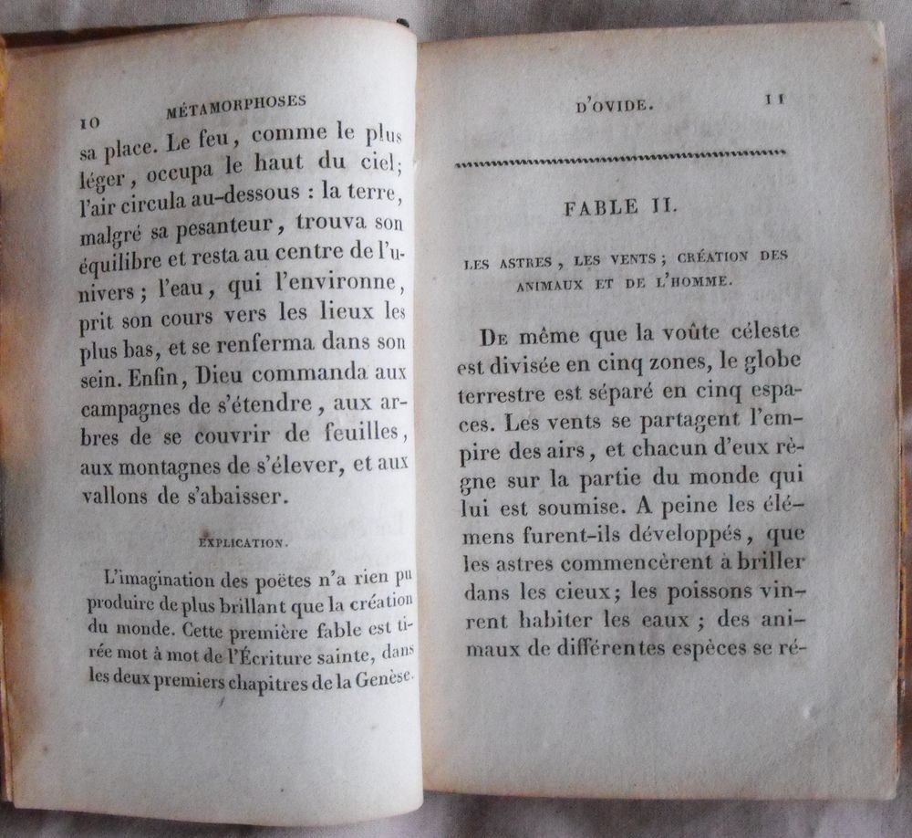 Abr&eacute;g&eacute; des m&eacute;tamorphoses d'Ovide Livres et BD
