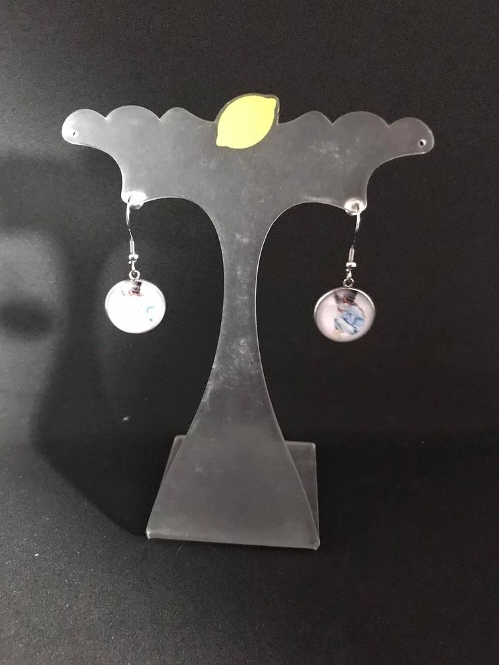 boucles d?oreilles maman et gar&ccedil;on Bijoux et montres