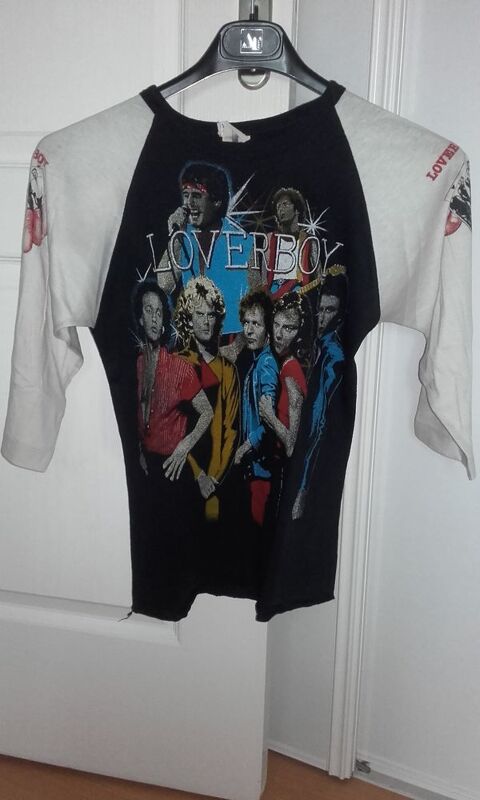 T-Shirt Jersey : Loverboy - 1983 - Taille : S/P 220 Angers (49)