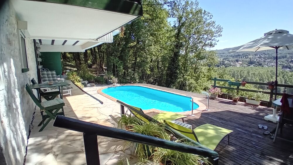 Vente Maison Maison d'architecte de 1996 avec vue imprenable sur Dordogne Souillac