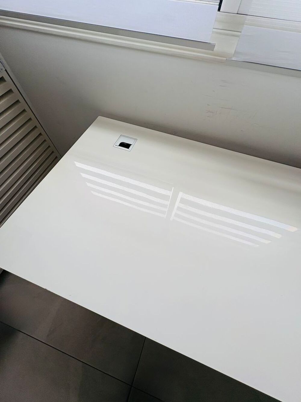 bureau blanc moderne Meubles