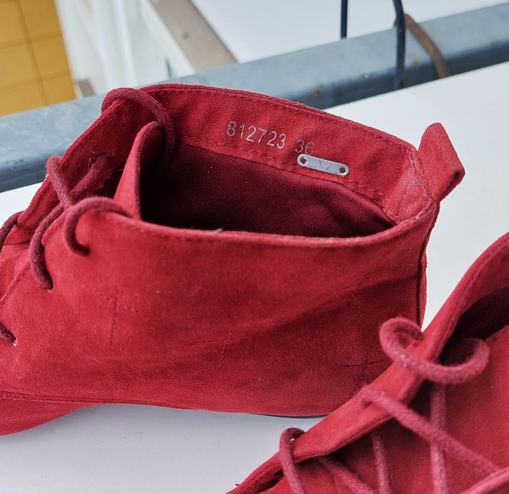 chaussures > ext&eacute;rieur daim + cuir int&eacute;rieur - 36 - NEUVES Chaussures