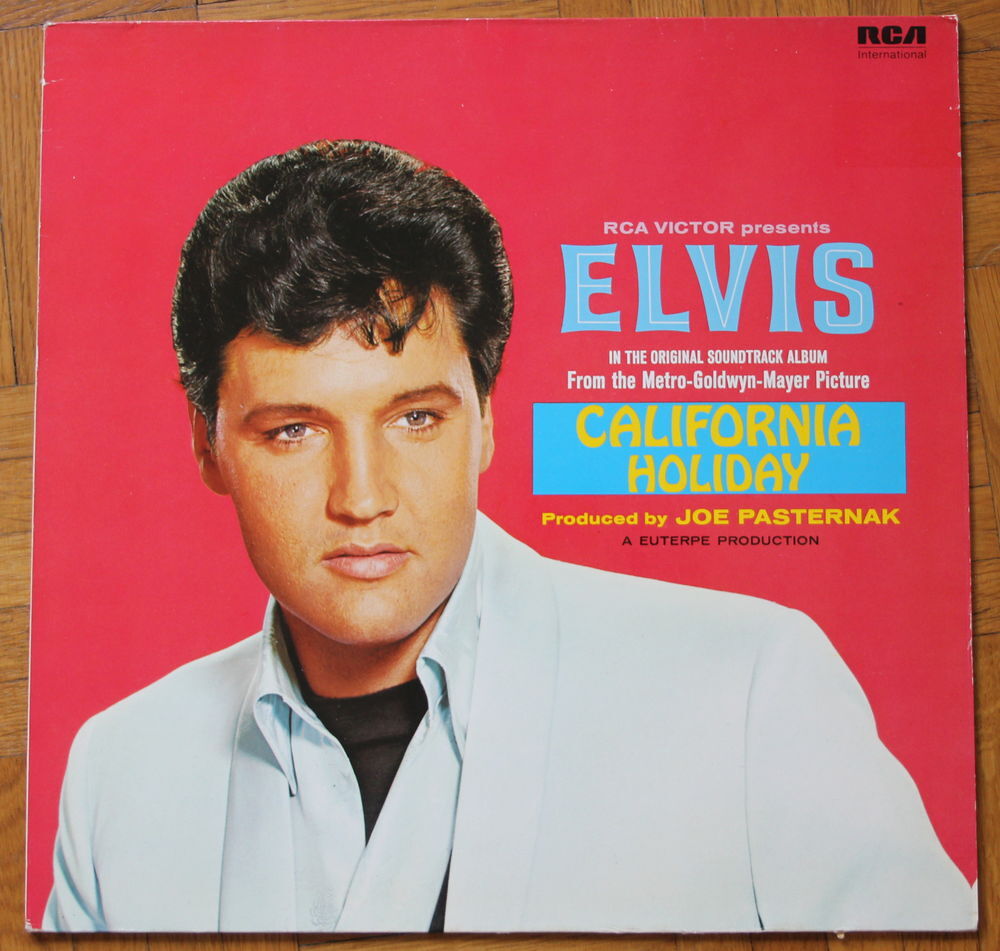 Vinyle ELVIS California Holiday
33 T CD et vinyles