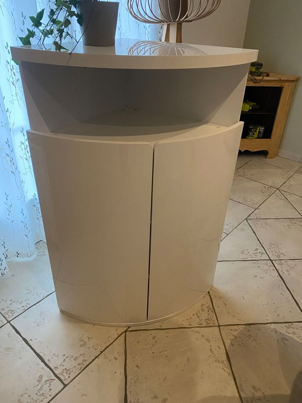 Buffet de coin blanc Meubles