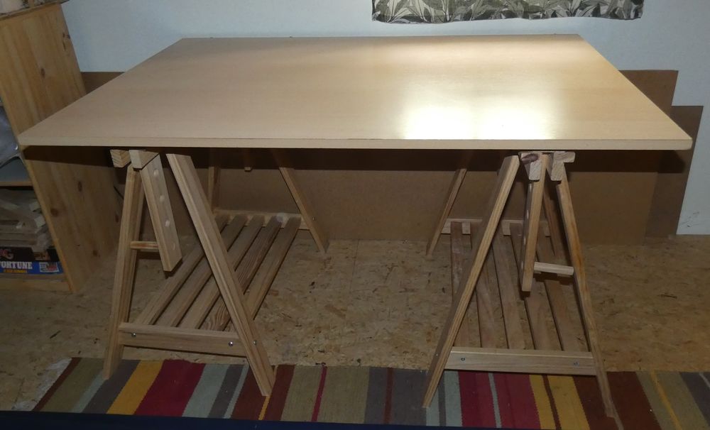 Deux Tr&eacute;teaux D'Architecte + Plateau
Mobilier enfants