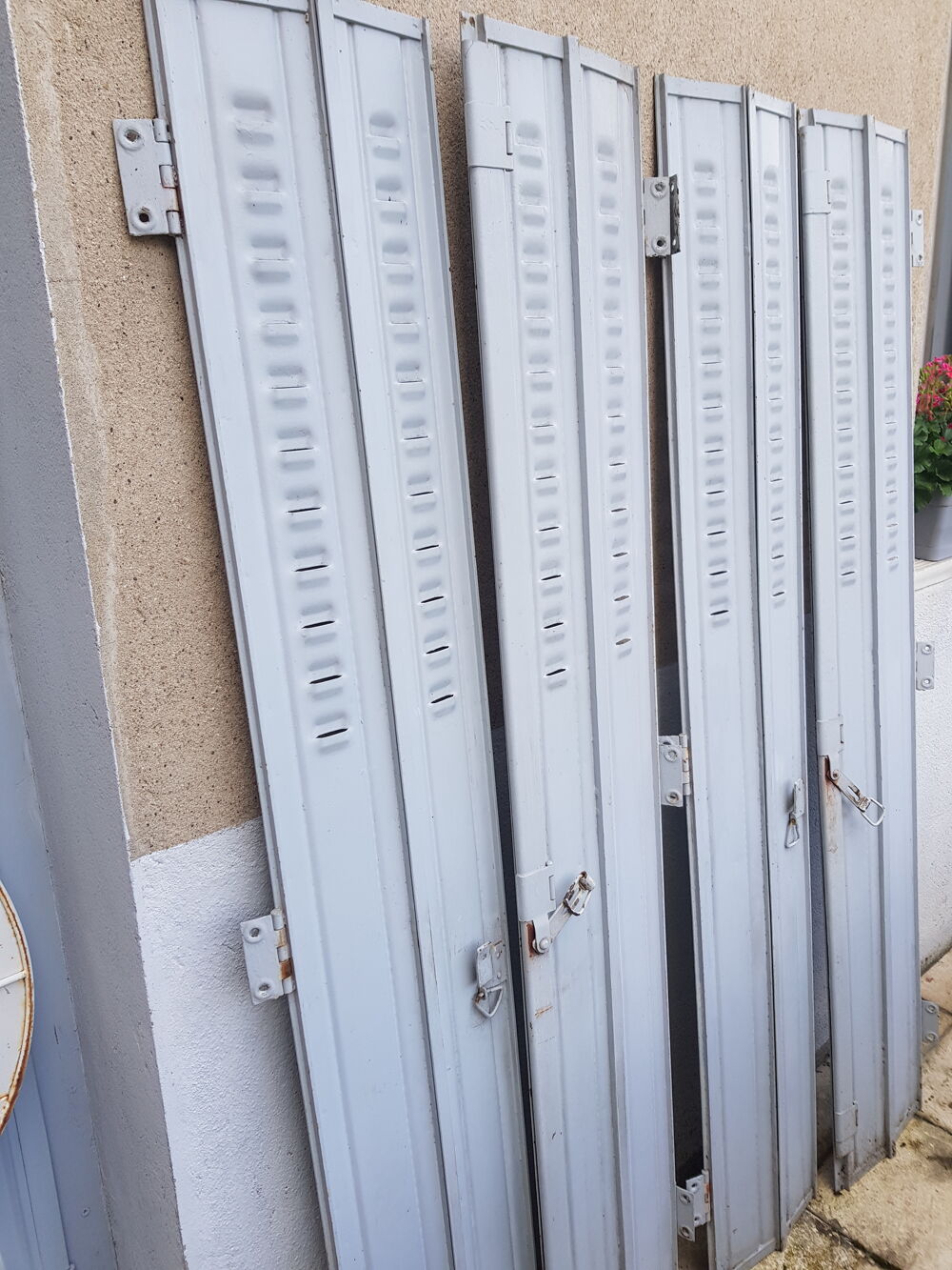 LOT DE 2 PAIRES DE PERSIENNES METALLIQUES Bricolage
