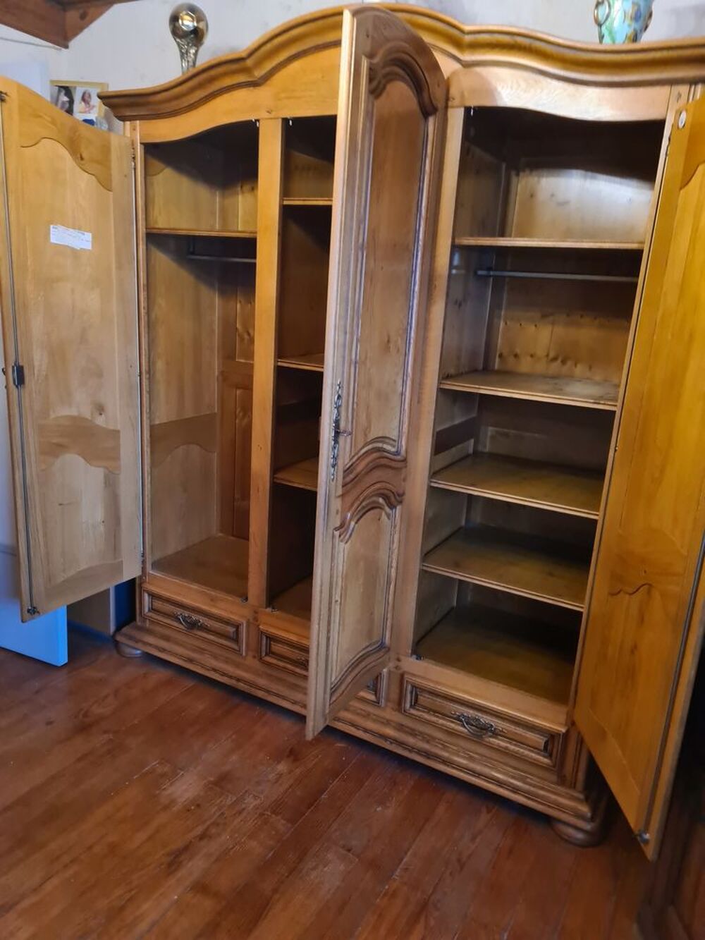 chambre compl&egrave;te ch&ecirc;ne massif Meubles