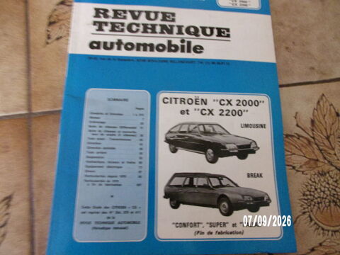 Revue Technique XM ; CX ;  405 Meyzieu (69)