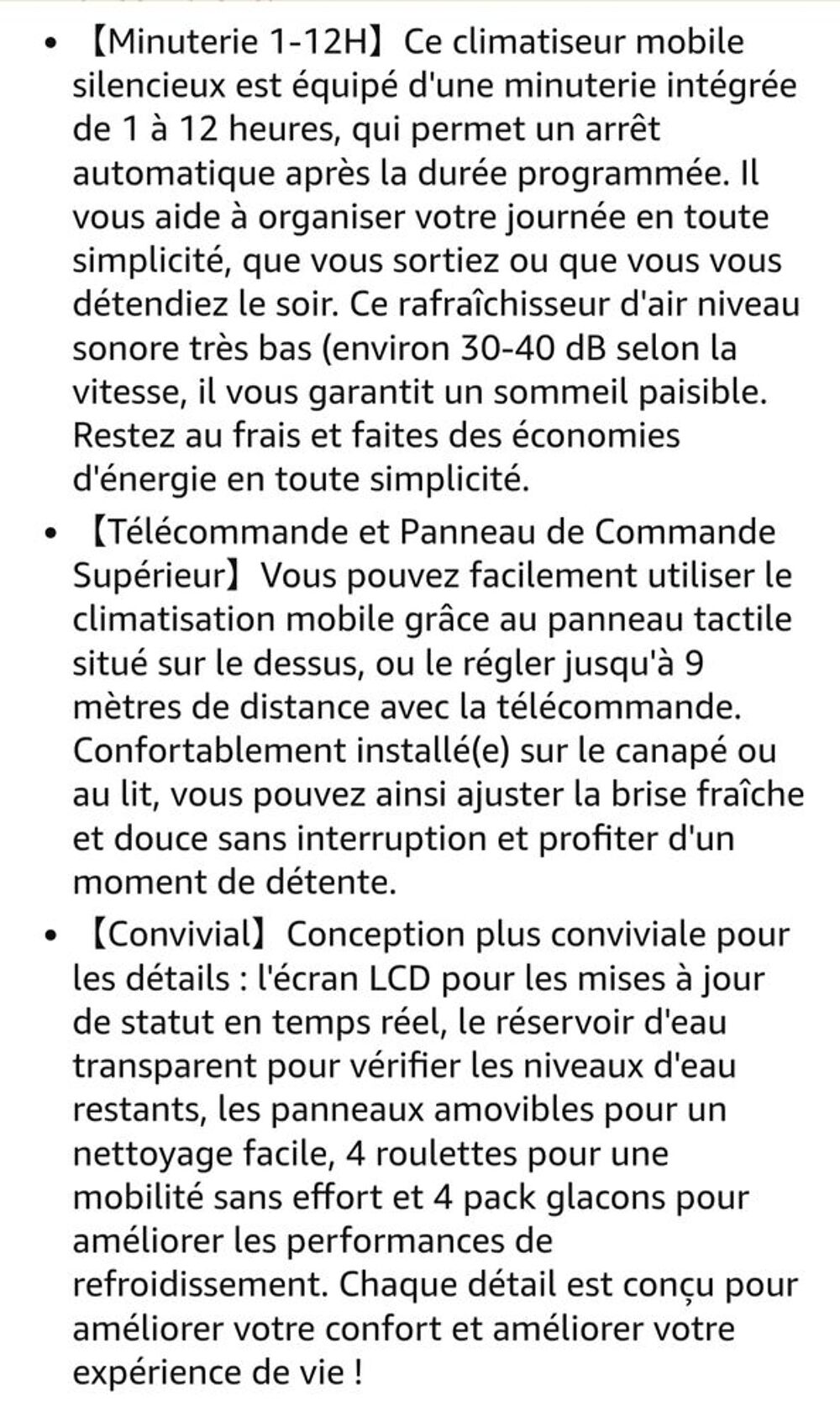Rafra&icirc;chisseur d'air Electroménager