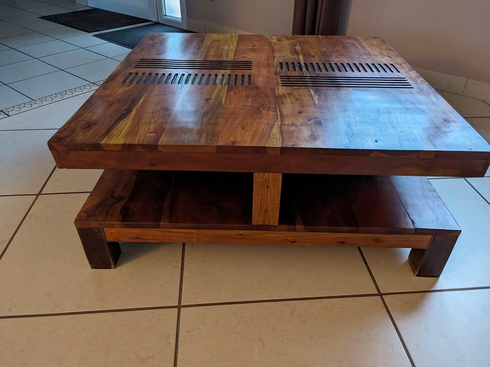 table basse carr&eacute;e Meubles
