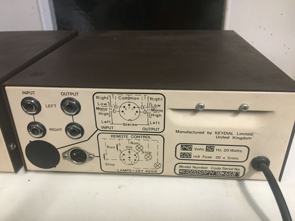 platines cartouches multipistes Broadcst Audio et hifi
