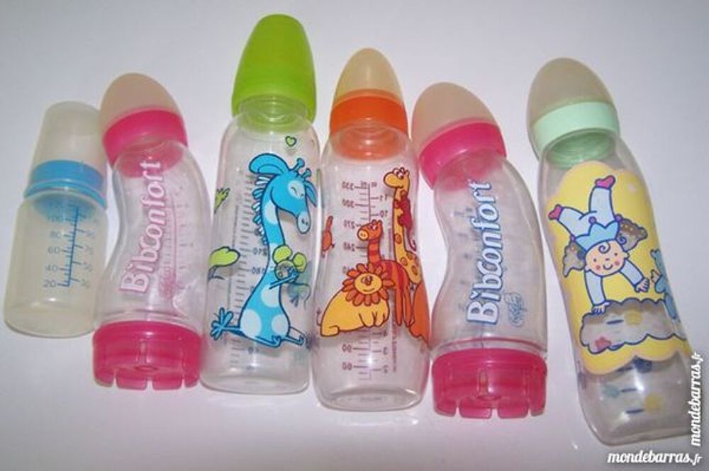 lot de 6 biberons incassables Puériculture