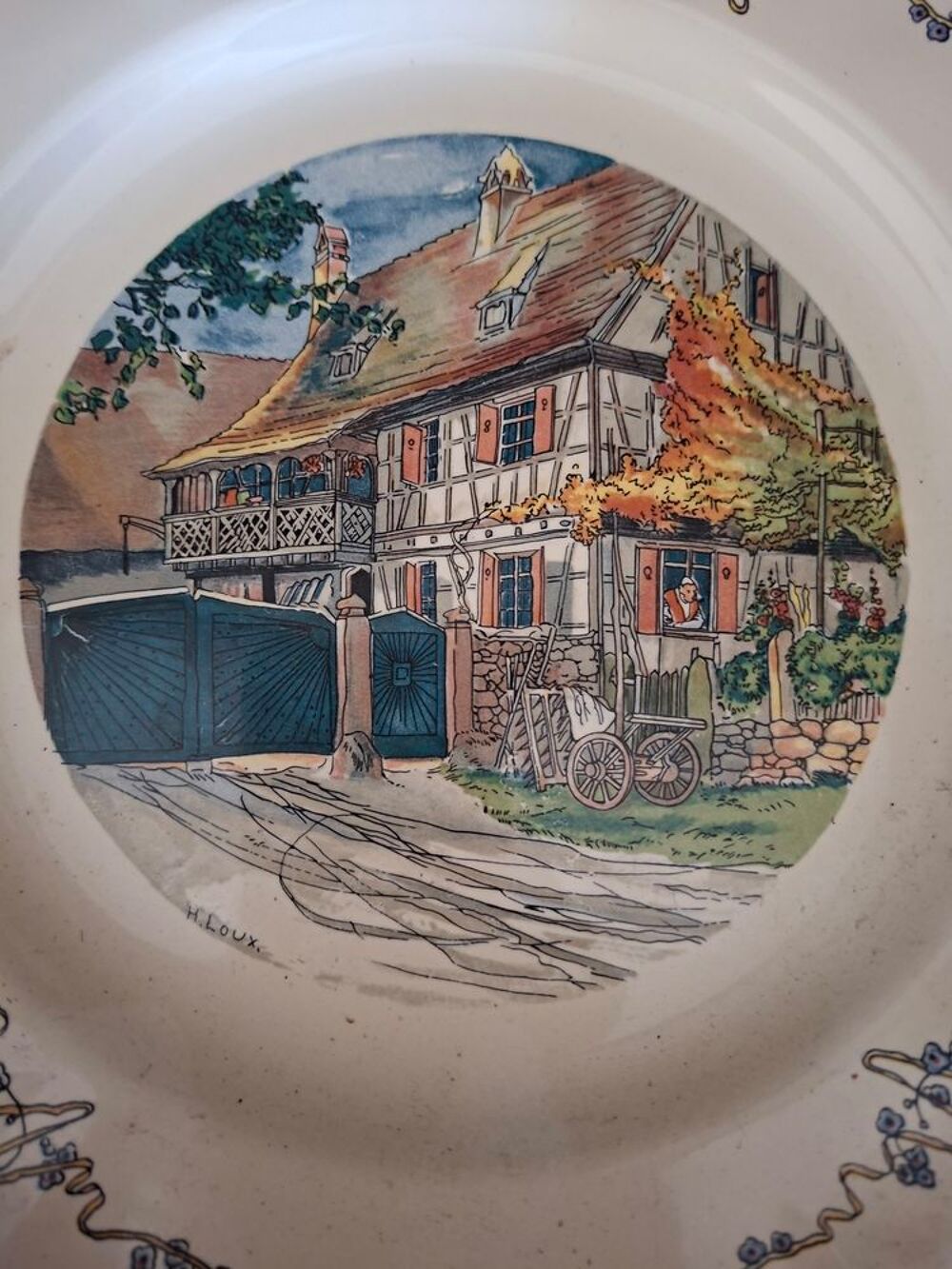 Lot vaisselle obernai, sarreguemines, villeroy &amp; bosch
Décoration