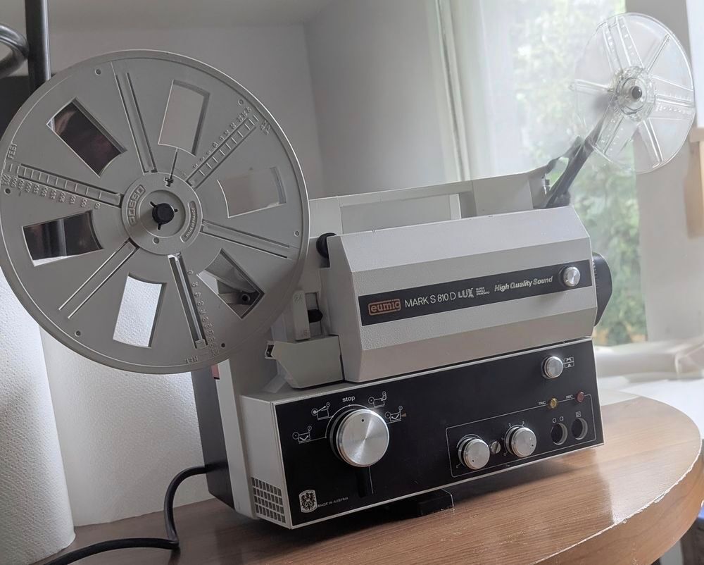 EUMIG-Cin&eacute;ma Sonore 8mm &amp; Super8-avec Caisson et accessoires Photos/Video/TV