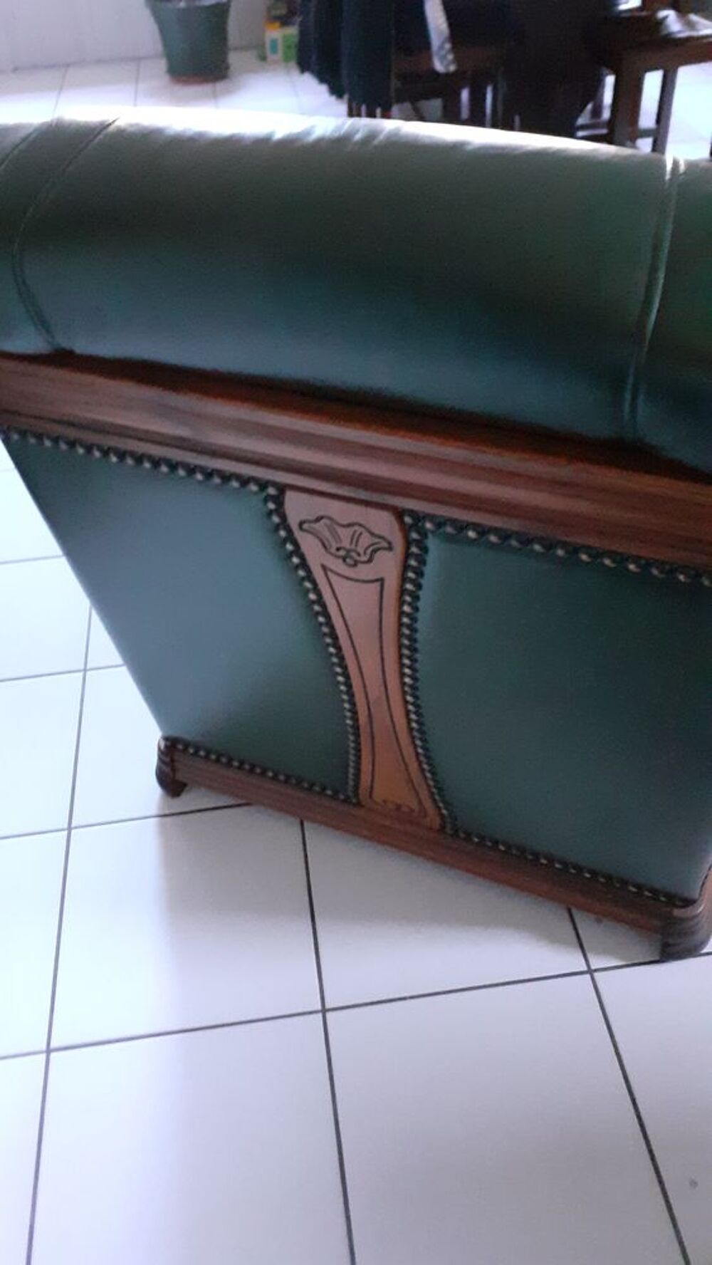 2 fauteuils cuir Meubles