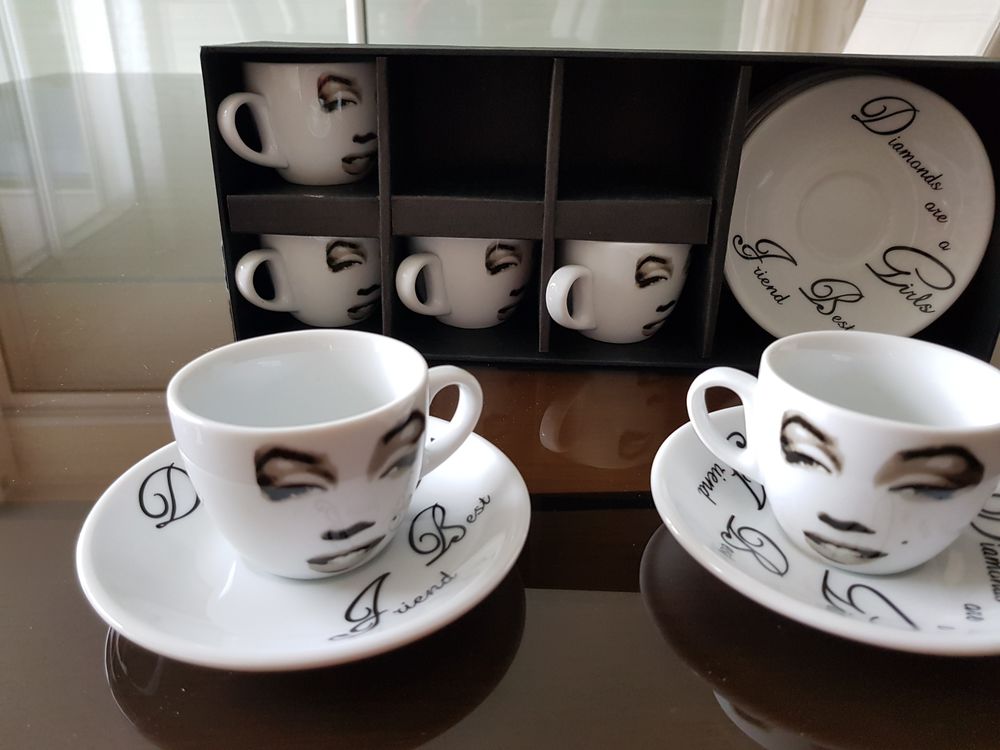  6 TASSES A CAFE DESIGN Cuisine