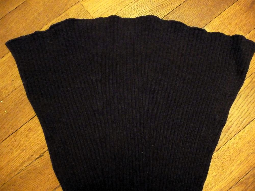 Robe Noir avec son Col B&eacute;nitier en 100% Coton- Stefanel Vêtements