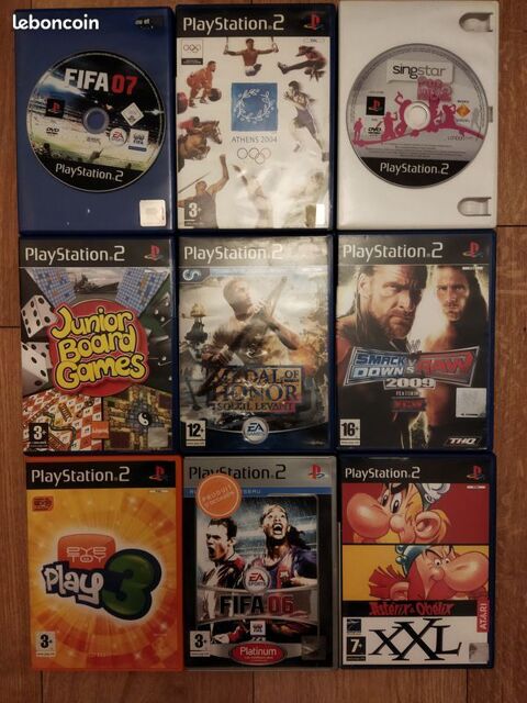 Nombreux jeux ( 9 ) pour playstation 2. 16 Schiltigheim (67)