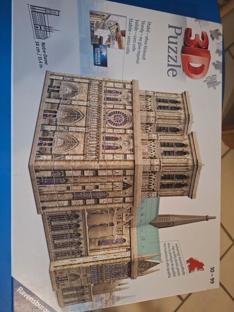 Puzzle 3D notre dame de paris 35 Pougny (58)
