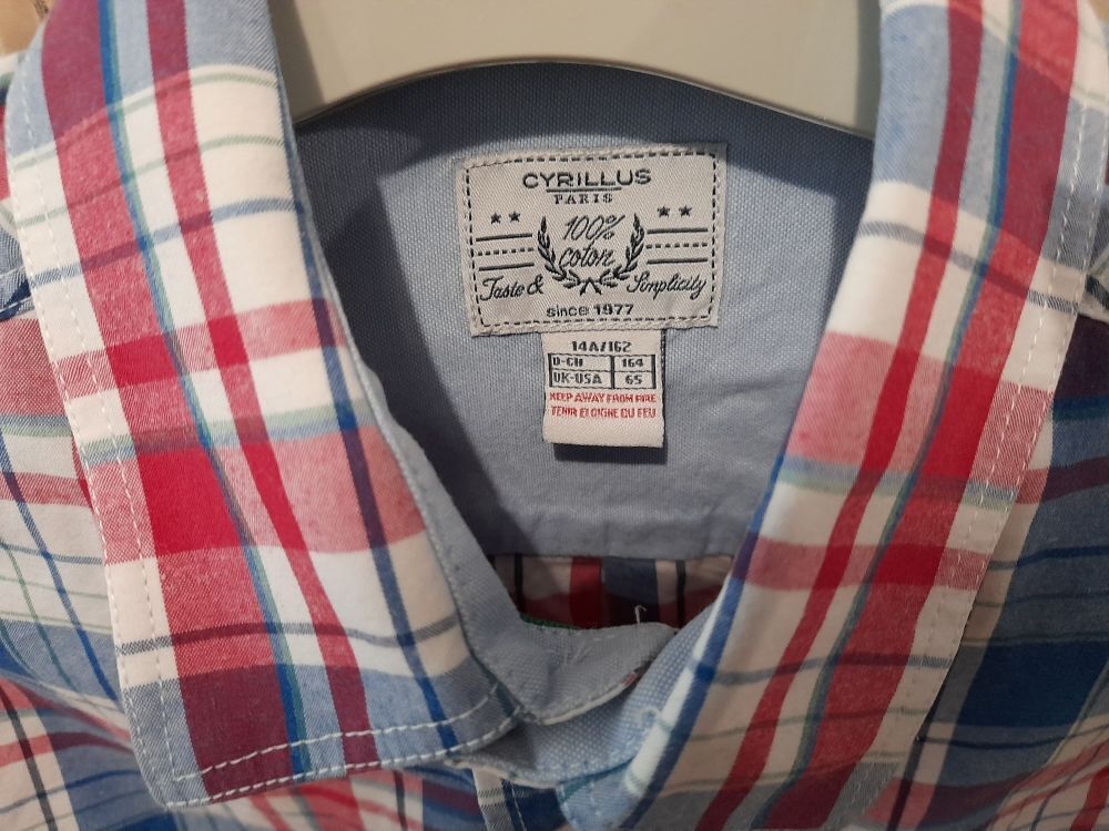 chemise &agrave; carreaux Cyrillus 14 ans Vêtements enfants